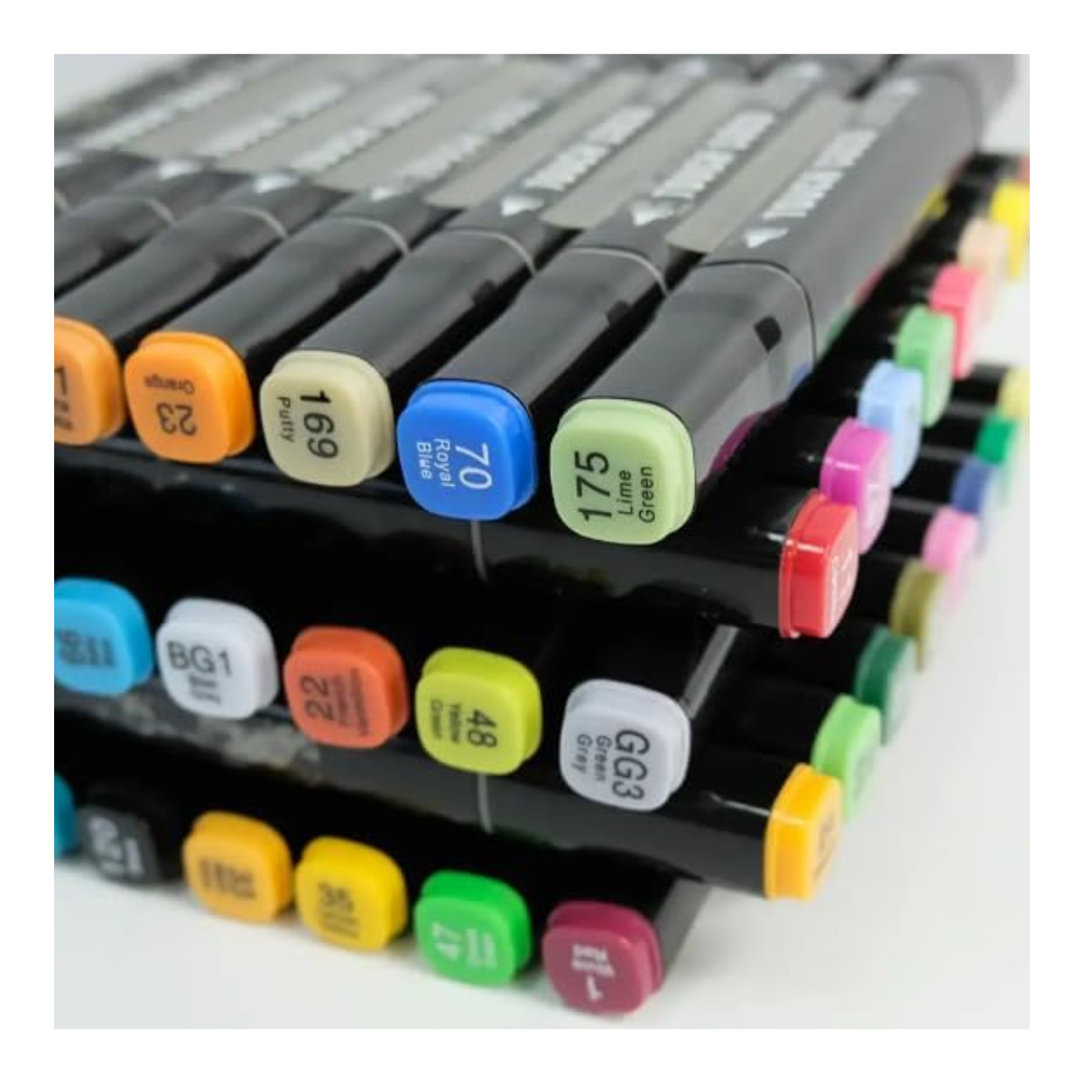 Miniatura 2 de Set de marcadores 60 pcs pd-61